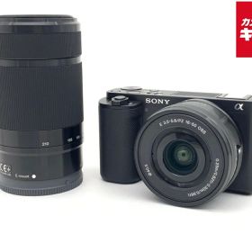 【中古】 【並品】 ソニー VLOGCAM ZV-E10 ダブルズームレンズキット ブラック 【ミラーレス一眼】 【6ヶ月保証】