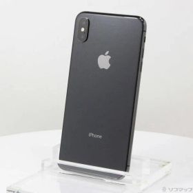 〔中古品〕 iPhoneXS Max 64GB スペースグレイ MT6Q2J／A SIMフリー【262】