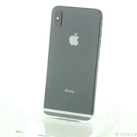 〔中古品〕 iPhoneXS Max 256GB スペースグレイ MT6U2J／A SIMフリー【262】