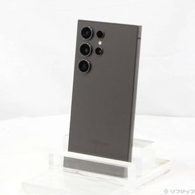 〔中古〕SAMSUNG(サムスン) Galaxy S24 Ultra 256GB チタニウムブラック SM-S928QZKESJP SIMフリー〔258-ud〕