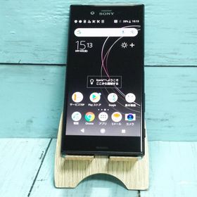 SONY Xperia XZs SOV35 au ブラック 本体 白ロム SIMロック解除済み SIMフリー 749608