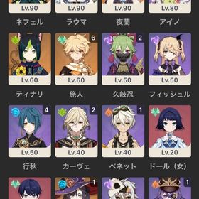 ラウマ ネフェル 夜蘭 ファーストオーナー | 原神のアカウントデータ、RMTの販売・買取一覧