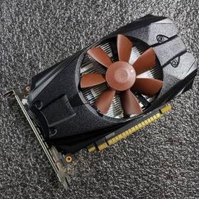 【中古】玄人志向 GF-GTX1050Ti-4GB/OC/SF(ファン換装品) [PCIe3.0x16 NVIDIA GEFORCE GTX 1050Ti搭載 補助電源不要]