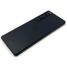 新品同様 SIMフリー Xperia 1 IV ブラック 12GB/256GB エクスペリア au SOG06