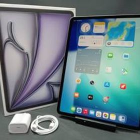 【美品】Apple iPad Air 13インチ(M2) 128GB Wi-Fi A2898(MV273J/A)スペースグレイ/動作品