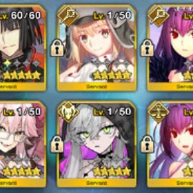 石5030個 リリス キャストリア オベロン コヤンスカヤ 水着スカディ スカディ | FGOのアカウントデータ、RMTの販売・買取一覧