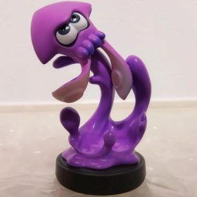 美品初期化済：amiibo イカ（ネオンパープル） スプラトゥーン2