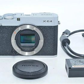 482★美品・ショット数3759回★富士フイルム(FUJIFILM) ミラーレスデジタルカメラ X-E4 ボディ シルバー F X-E4-S
