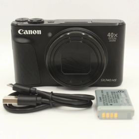≪極上品≫ Canon PowerShot SX740 HS ボディ ブラック #20251026-2921