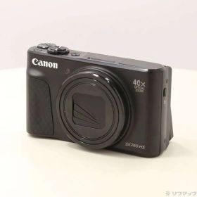 〔中古品〕 PowerShot SX740 HS ブラック【269】