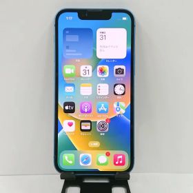 iPhone13 mini 512GB au ブルー 送料無料 本体 c08181 【中古】