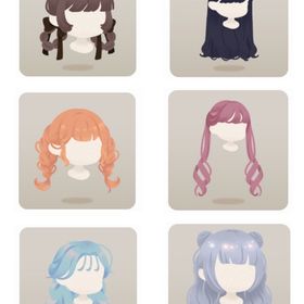 廃盤 グレデリー 現人気SRヘアアイテム6点セット | リヴリーアイランドのアイテム、RMTの販売・買取一覧