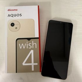 Aquos wish 4 ホワイト