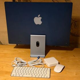 iMac M1 24インチ Blue(画面フィルム付き)