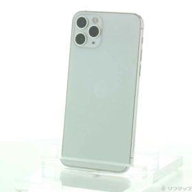 【中古】Apple(アップル) iPhone11 Pro 512GB シルバー MWCE2J／A SIMフリー 【348-ud】