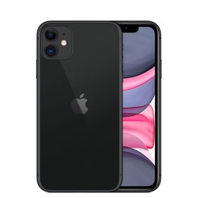 アップル(Apple)のiPhone11 128GB ブラック SIMフリー 本体 スマホ iPhone 11 アイフォン アップル apple 【送料無料】 ip11mtm1064(スマートフォン本体)
