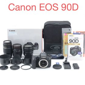 デジタル一眼レフカメラ Canon EOS 90Dトリプルレンズセット