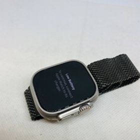 ★送料無料★美品★Apple Watch Ultra GPS+Cellularモデル 49mm MQFX3J/A★シルバー★0080280002316★SYS★11/26