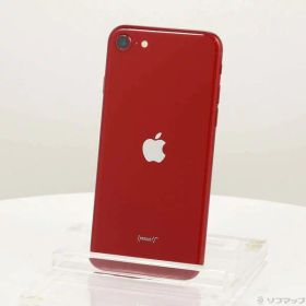 【中古】Apple(アップル) iPhone SE 第3世代 64GB プロダクトレッド MMYE3J／A SIMフリー 【196-ud】
