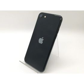 【中古】Apple au 【SIMフリー】 iPhone SE（第3世代） 128GB ミッドナイト MMYF3J/A【秋葉4号】保証期間1ヶ月【ランクB】