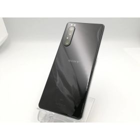 【中古】SONY au 【SIMロックあり】 Xperia 1 II ブラック 8GB 128GB SOG01【ECセンター】保証期間1ヶ月【ランクB】