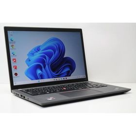 ノートパソコン 中古 ハイスペック Lenovo ThinkPad X13 Gen2 Ryzen 5 PRO SSD256GB メモリ8GB Windows11 WPS offce搭載 カメラ