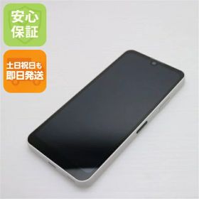 【中古】新品同様 SH-53D AQUOS wish3 ホワイト DoCoMo スマホ SHARP 安心保証 即日発送 土日祝発送OK