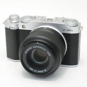 【中古】新古品 極上品 現状渡し 富士フイルム FUJIFILM X-M5 シルバー XC 35mm F2 セット