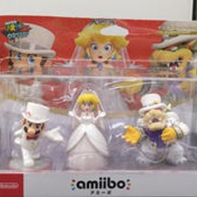 AMIIBO マリオ・ピーチ・クッパ ウェディングスタイル ニンテンドー