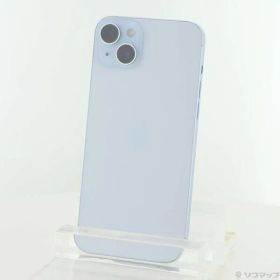 〔中古品〕 iPhone15 Plus 128GB ブルー MU0D3J／A SIMフリー【305】
