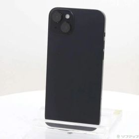 〔中古品〕 iPhone15 Plus 128GB ブラック MU083J／A SIMフリー【377】