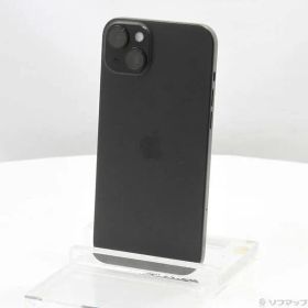 〔中古品〕 iPhone15 Plus 128GB ブラック MU083J／A SIMフリー【305】