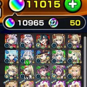 🌸オーブ11016個🌸エル3 マサムネ2 エリス エトワール ニケ ルネサンス リリネーヴェ | モンストのアカウントデータ、RMTの販売・買取一覧
