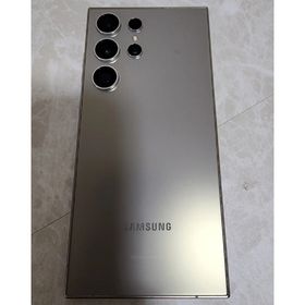 サムスン(SAMSUNG)の超美品！国内版Galaxy S24 Ultra SCG26 SIMフリー(スマートフォン本体)
