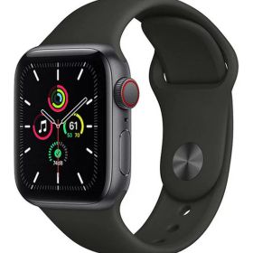 【中古】【安心保証】 SE 第1世代[40mm/セルラー]アルミ スペースグレイ Apple Watch