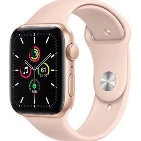 【中古】【安心保証】 SE 第1世代[44mm/GPS]アルミ ゴールド Apple Watch