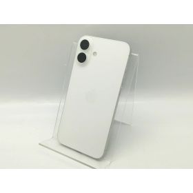 【中古】Apple 国内版 【SIMフリー】 iPhone 16 Plus 128GB ホワイト MXVC3J/A【DS秋葉】保証期間1ヶ月【ランクB】