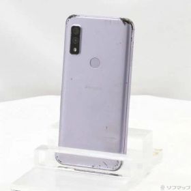 〔中古品〕 arrows We 64GB パープル F-51B docomo SIMフリー【269】