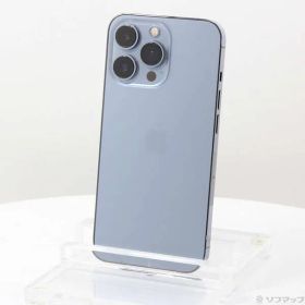 〔中古品〕 iPhone13 Pro 256GB シエラブルー MLUU3J／A SIMフリー【258】