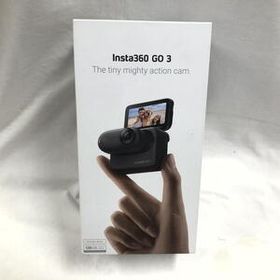 Insta360 GO3 軽量 コンパクト アクションカメラ ブラック 128GB [jgg]