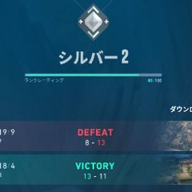 シルバー2【自作/日本国籍/メアド譲渡】 | VALORANT(ヴァロラント)のアカウントデータ、RMTの販売・買取一覧