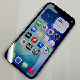 【中古美品】SIMフリー docomo iPhone12 mini 64GB ブルー MGAP3J/A 〇判定【四丁目店】
