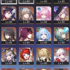 引退垢 キャストリス無凸餅＋キュレネ2凸餅＋長夜月無凸餅＋ヒアンシー無凸餅 | 崩壊スターレイル(崩スタ)のアカウントデータ、RMTの販売・買取一覧