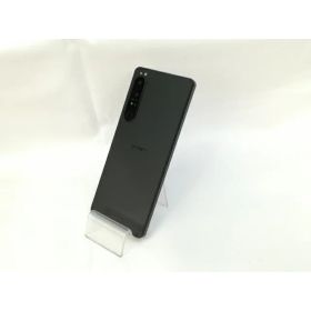 【中古】SONY au 【SIMフリー】 Xperia 1 IV ブラック 12GB 256GB SOG06【アリオ倉敷】保証期間1ヶ月【ランクC】