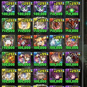 廃課金アカウント 図鑑10000超え ランク1500超え デジモンコラボ02コンプ 値下げ可能 | パズドラ(パズル＆ドラゴンズ)のアカウントデータ、RMTの販売・買取一覧