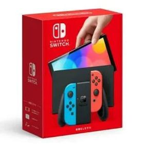 【未開封品】任天堂 Nintendo Switch ニンテンドースイッチ本体 有機ELモデル Joy-Con(L) ネオンブルー/(R) ネオンレッド HEG-S-KABAA