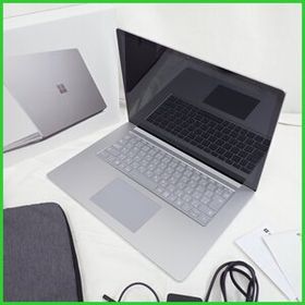 ★Microsoft Surface Laptop 4 15 5UI-00020/Win10Home/Ryzen 7/256GB/8GB/15型/動作品/外箱・ケース等付属&2169000036