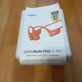 SHOKZ OPENRUN PRO 2 Mini 骨伝導イヤホン オレンジ