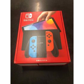 ニンテンドースイッチ(Nintendo Switch)の任天堂Switch(有機ELモデル) Joy-Con/ネオンブルー/ネオンレッド(家庭用ゲーム機本体)