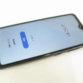 au SCV46 Galaxy A20 ブラック 【S1323】
